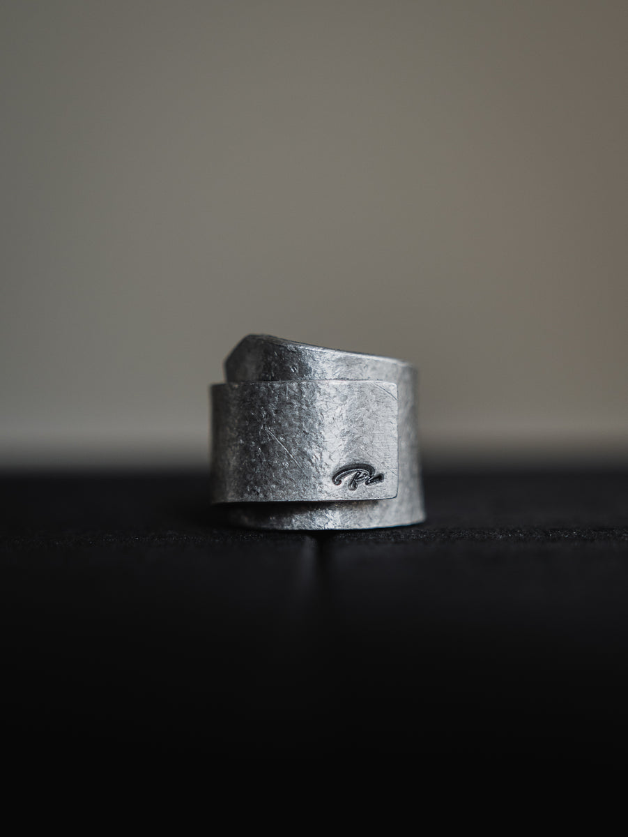 アクセサリー PRY Stannum Leather Ring 001 Silver Stannum Leather Ring 001 [Silver] – PRY