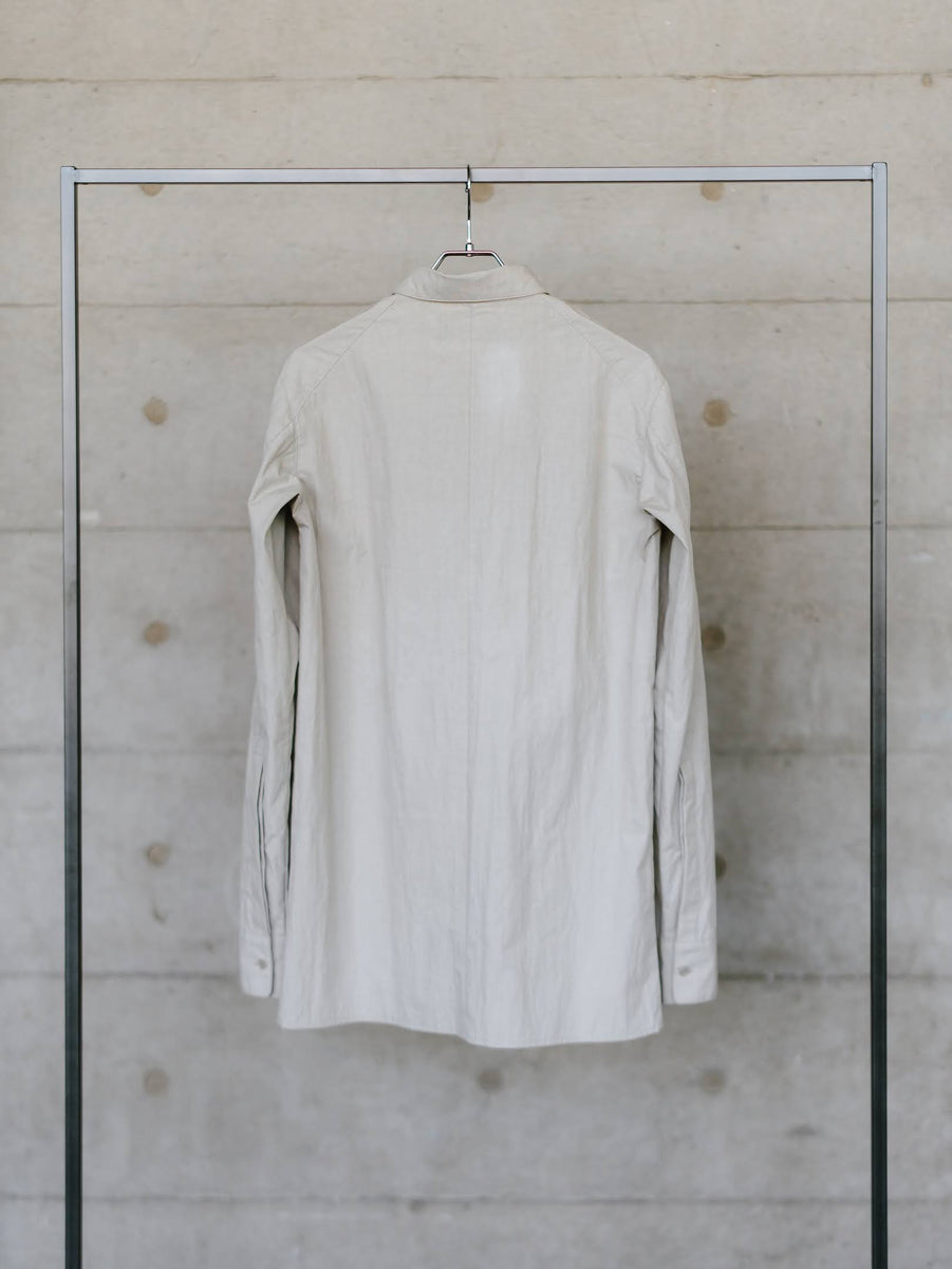 Textured Crease Shirt [Desert Gray] – PRY