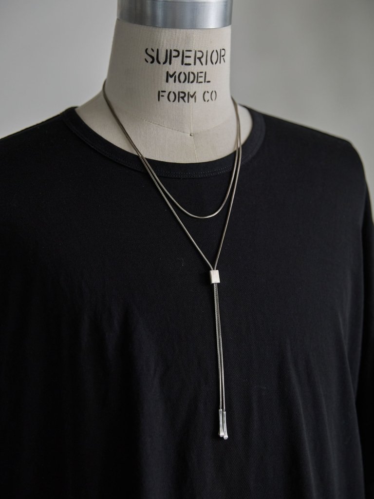 Rope Lariat Necklace – Silver 925 – PRY