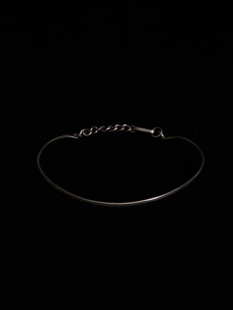 Silver Hooked Chain Choker – PRY