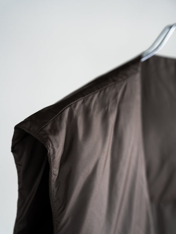 Thermal Layered Long Vest 【DUST】
