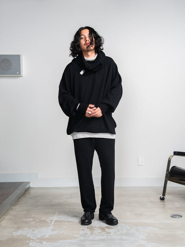 Cashmere Layered Arm Wormer【black】