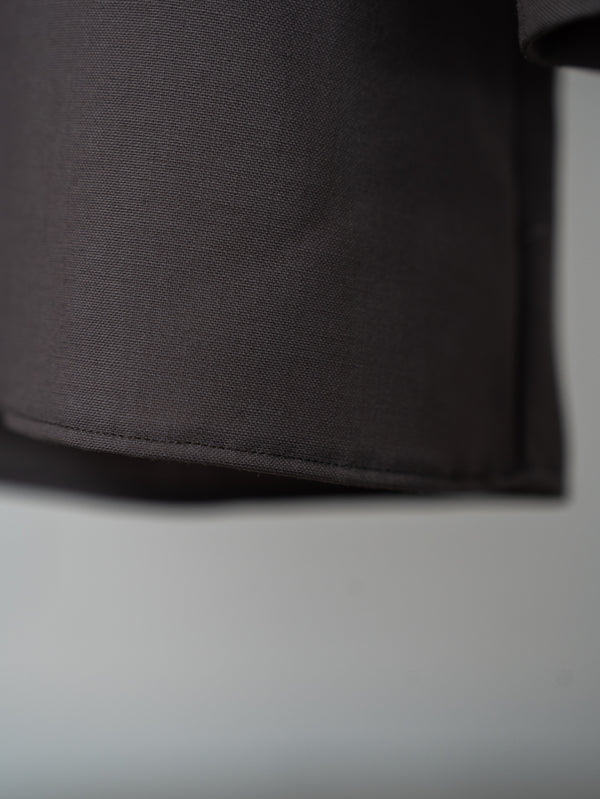 Super100's Button-front Shirt【taupe】