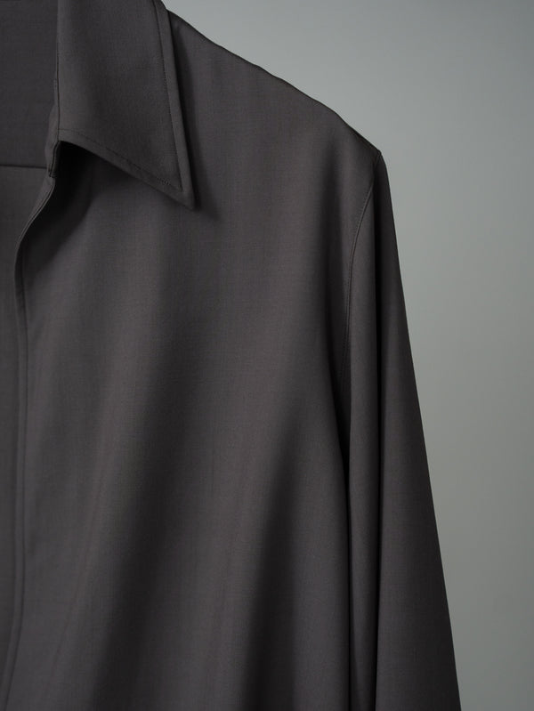 Super100's Vareuse Shirt【taupe】