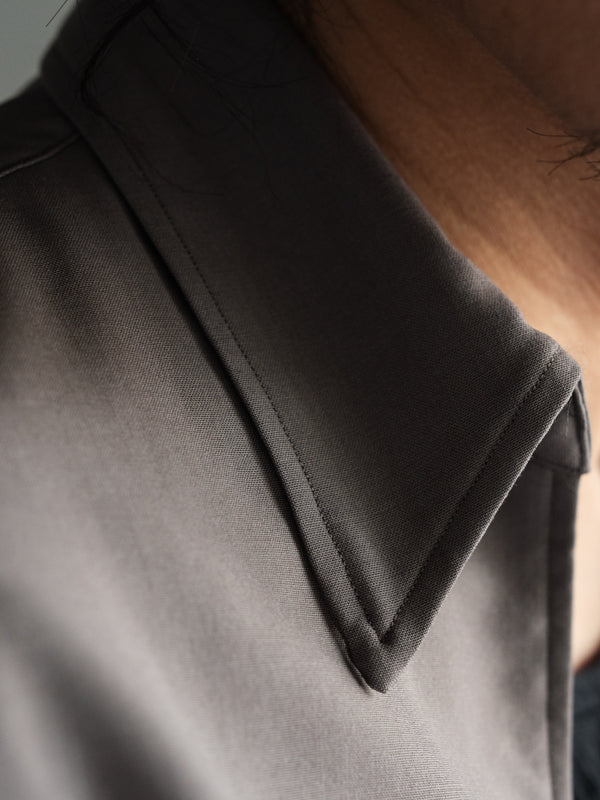Super100's Vareuse Shirt【taupe】