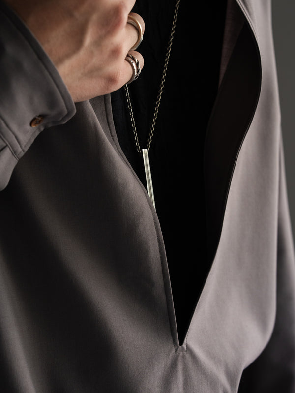 Super100's Vareuse Shirt【taupe】