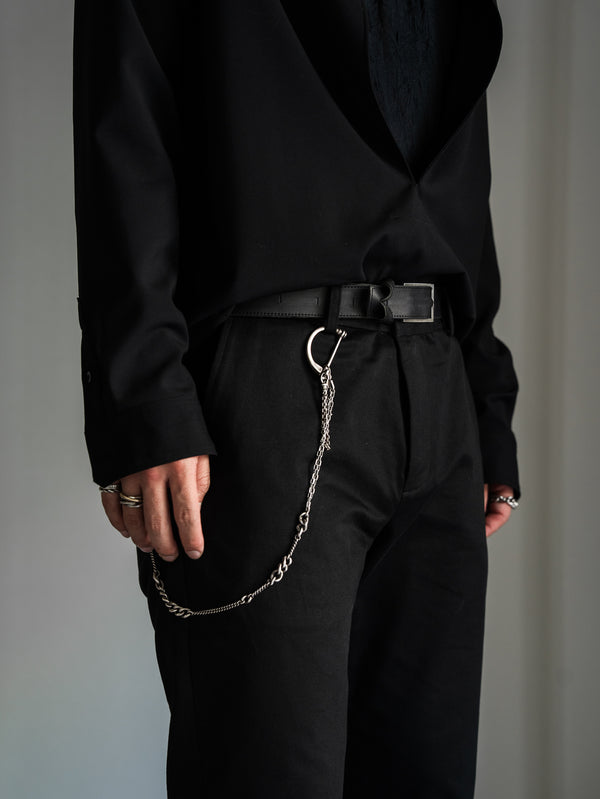 3way Silver Mix Chain Necklace