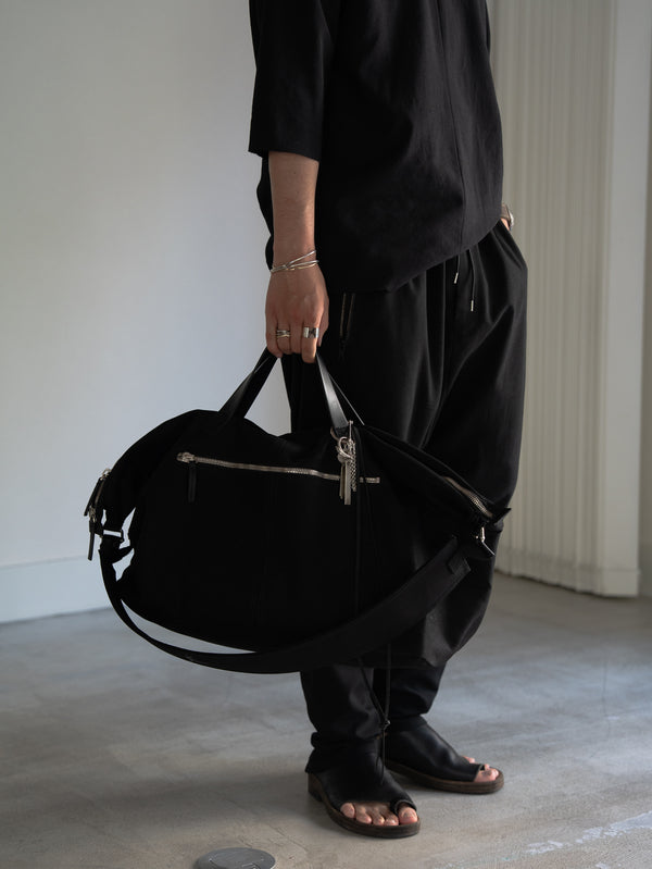 D-Clasp Key Ring with GUIDI Leather Code