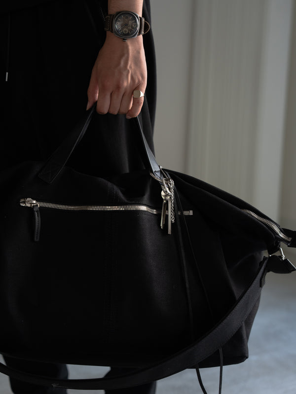 D-Clasp Key Ring with GUIDI Leather Code