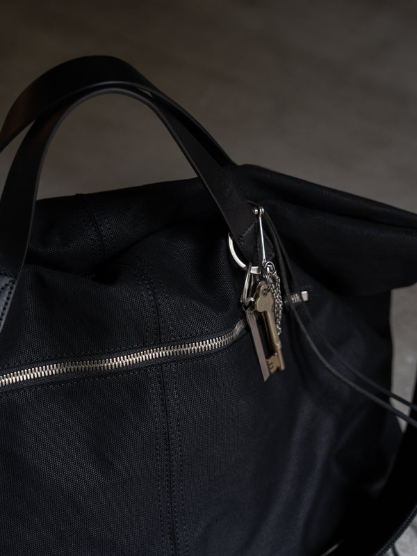 Front Zip Travel Bag [PU Canvas]