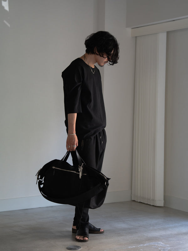 Front Zip Travel Bag [PU Canvas]