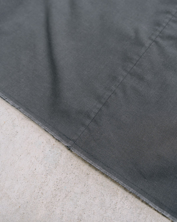 DarkGray Frayed Edge Linen Shirt [for setup]