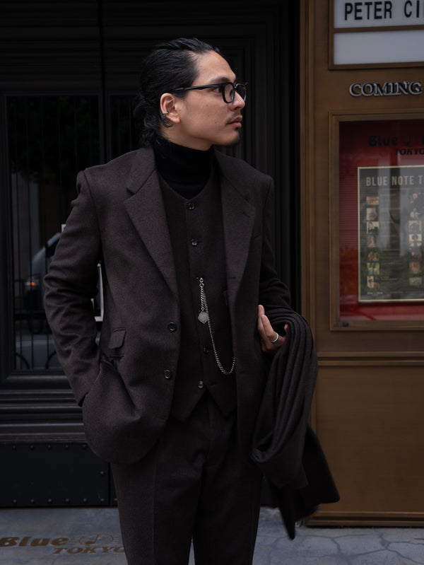 【当日試着枠】PRY Privé / MTR Cashmere Three-Piece Suit