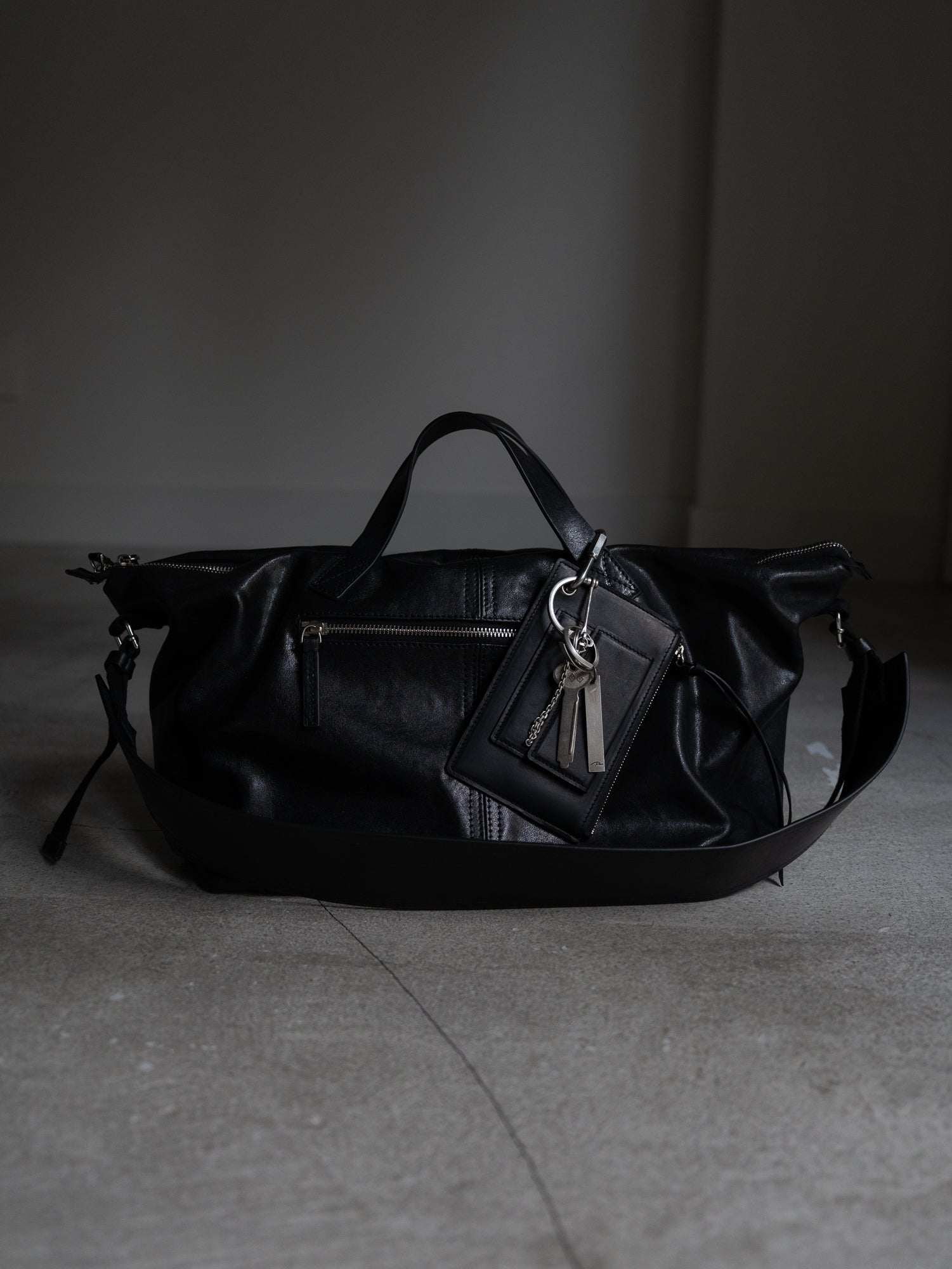 PRY シュウト Front Zip Travel Bag Front Zip Travel Bag [PU Canvas] – PRY