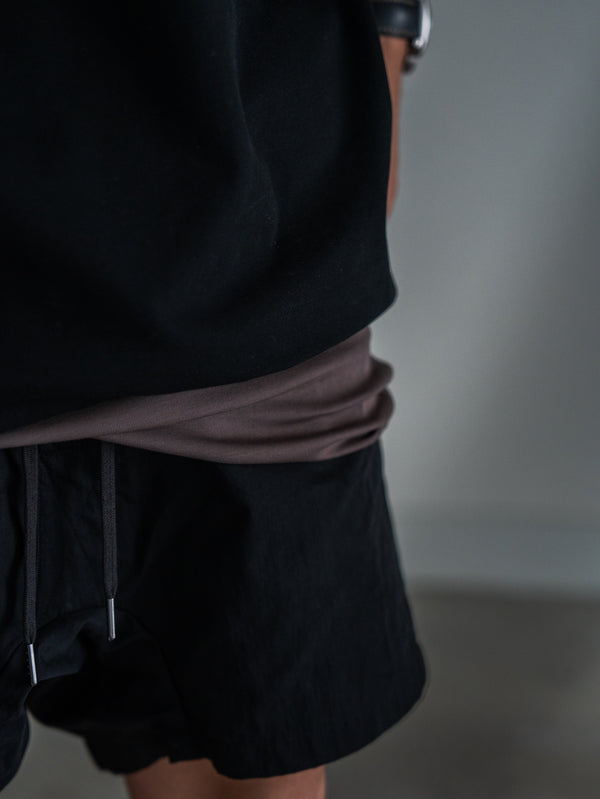 Nomad Sarouel Cargo Shorts【BLACK】