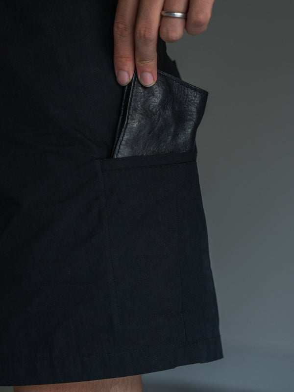 Nomad Sarouel Cargo Shorts【BLACK】