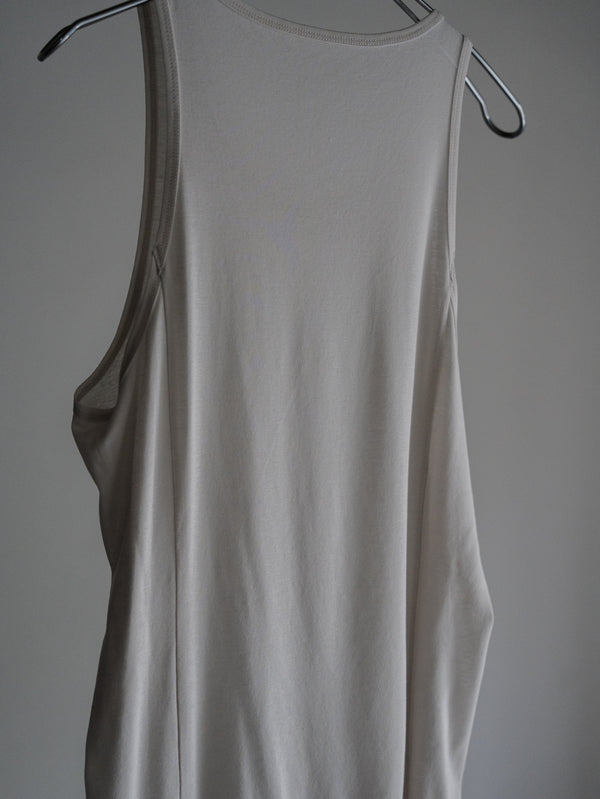 Premium Knit Layered Top 【milk】