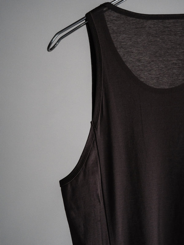 Premium Knit Layered Top 【taupe】