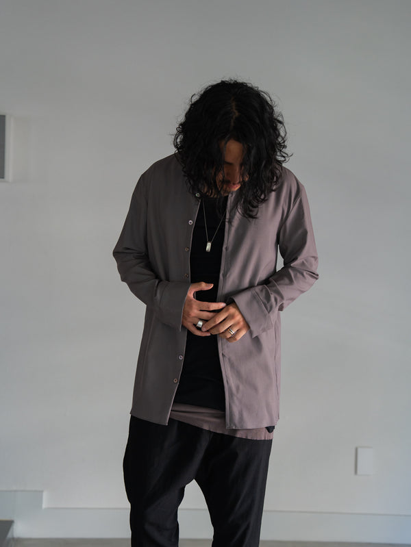 Premium Knit Layered Top【black】