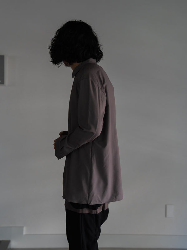 Premium Knit Layered Top【black】