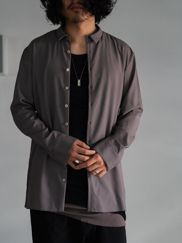 Premium Knit Layered Top【black】