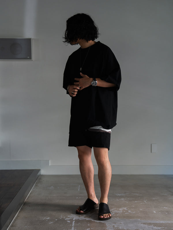 Premium Knit Layered Top 【milk】