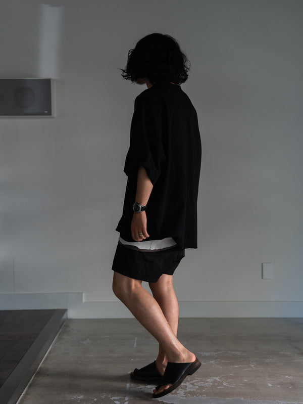 Premium Knit Layered Top 【milk】
