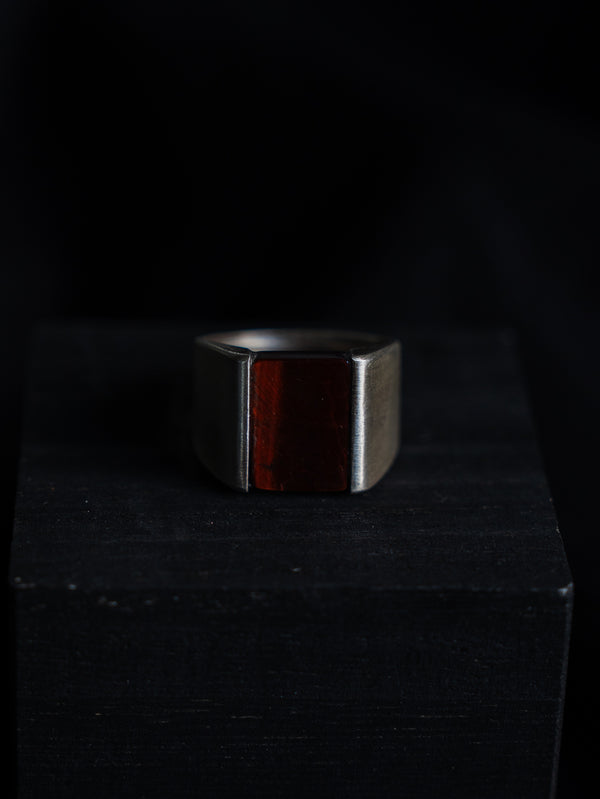 Monolith Ring【RED TIGER EYE】