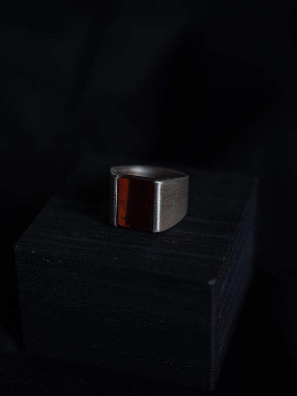 Monolith Ring【RED TIGER EYE】