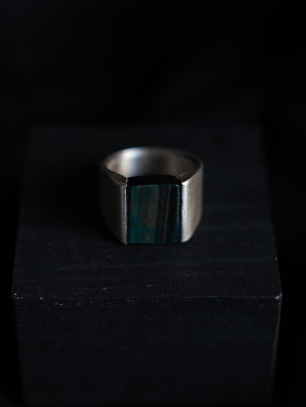 Monolith Ring【BLUE TIGER EYE】