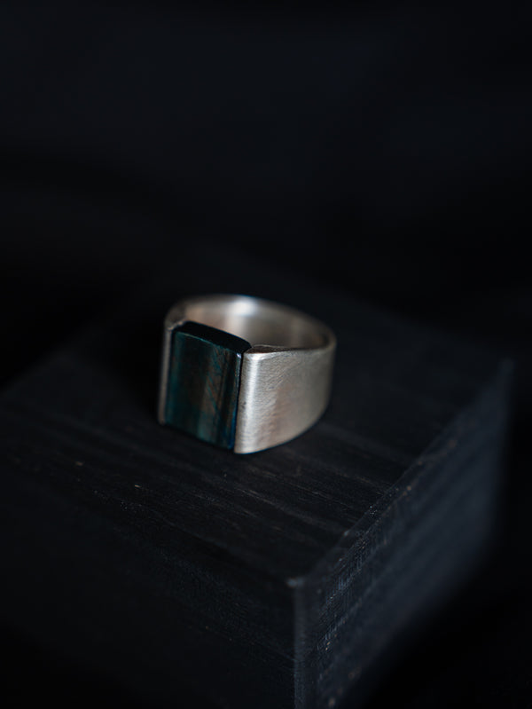 Monolith Ring【BLUE TIGER EYE】