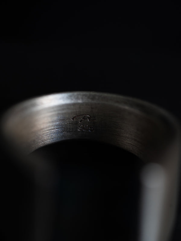 Monolith Ring【BLUE TIGER EYE】
