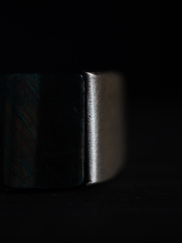 Monolith Ring【BLUE TIGER EYE】