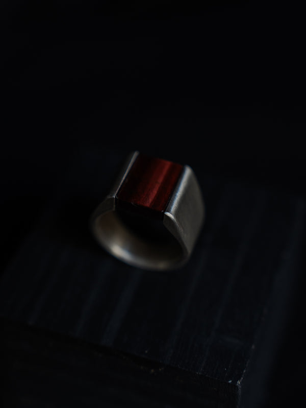 Monolith Ring【RED TIGER EYE】