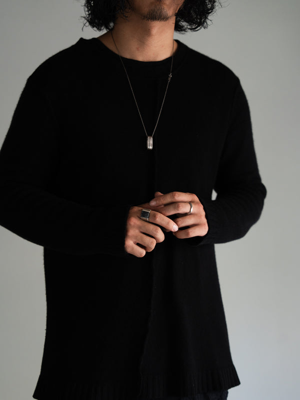 Monolith Ring【BLACK LABRADORITE】