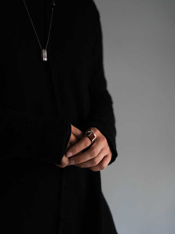 Monolith Ring【RED TIGER EYE】