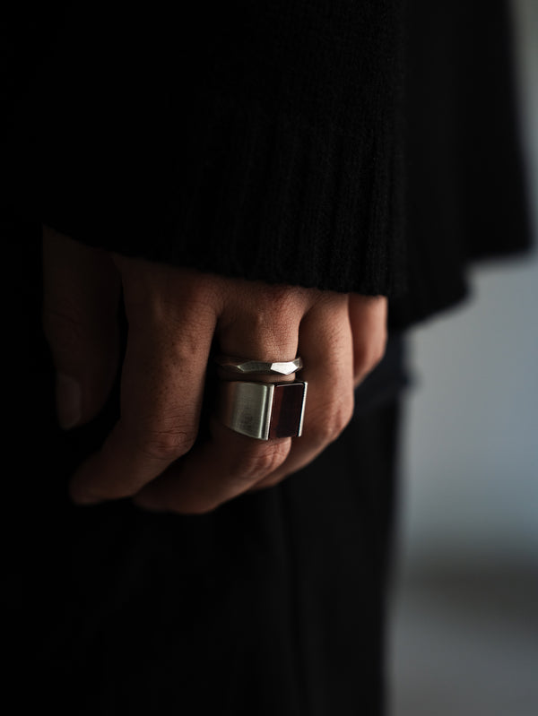 Monolith Ring【RED TIGER EYE】