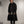 Back-Vent Washed-Serge Overcoat [尾州ウール]【black】