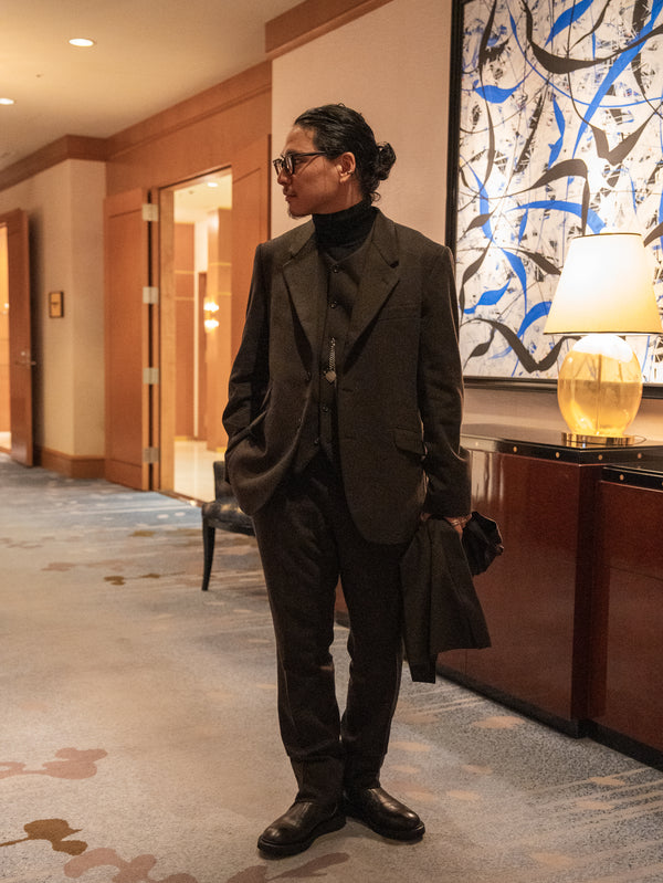 【当日試着枠】PRY Privé / MTR Cashmere Three-Piece Suit