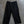 Washed Serge Sarouel Wide Pants【black】