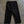 Washed Serge Sarouel Wide Pants【black】