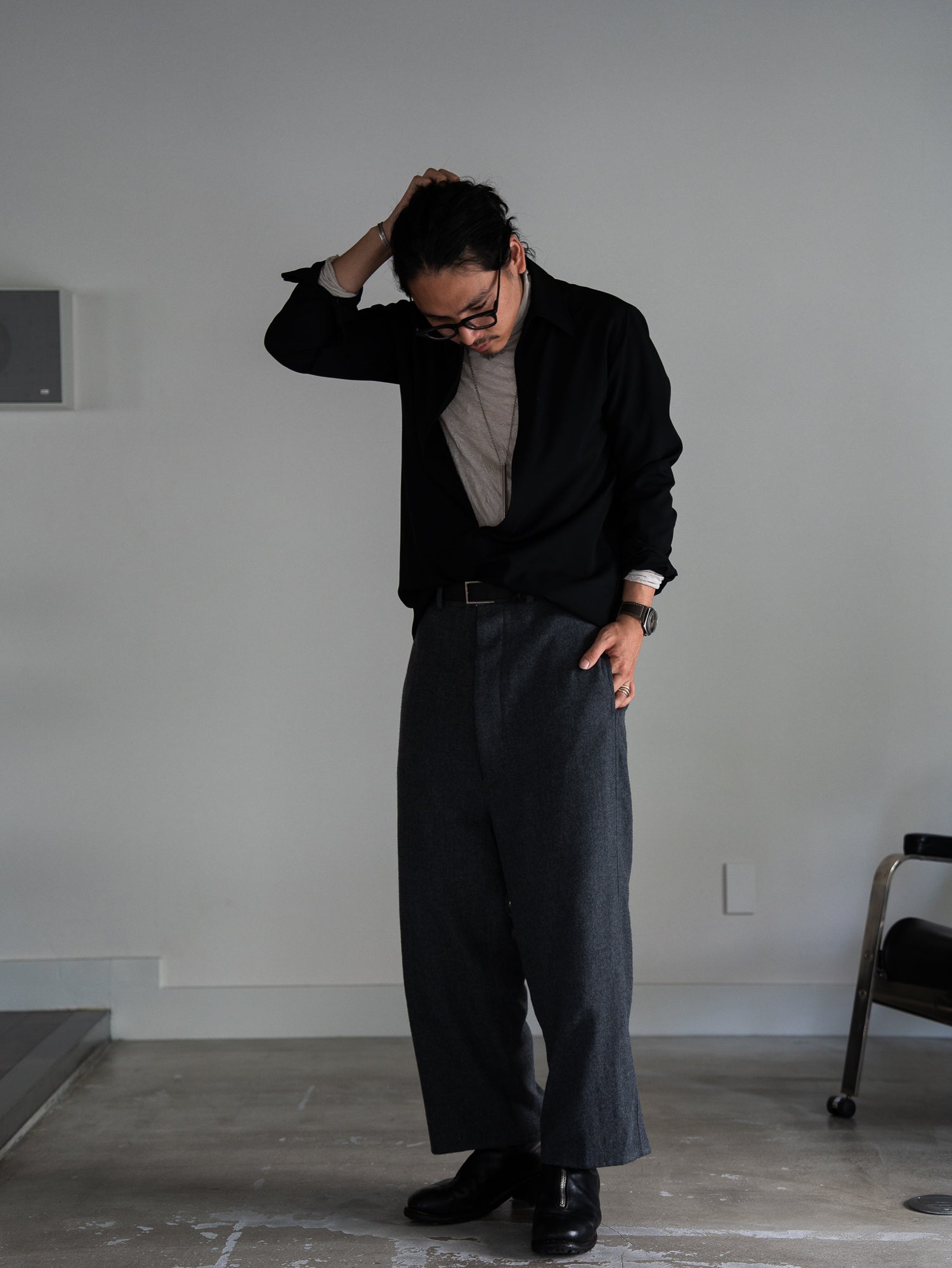 PRY / シュウト Sarrouel Trousers サイズ1 TA TUXEDO SARROUEL PANTS(XS Black): Vintage 1.2｜THE SHOP
