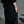 Washed Serge Sarouel Wide Pants【black】