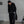 Washed Serge Sarouel Wide Pants【black】