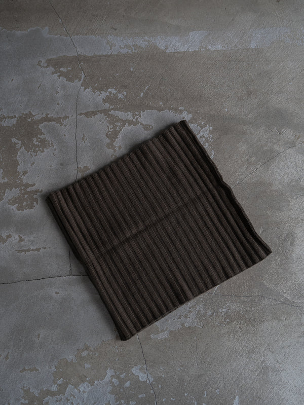Cashmere Double Wrap Snood【taupe】