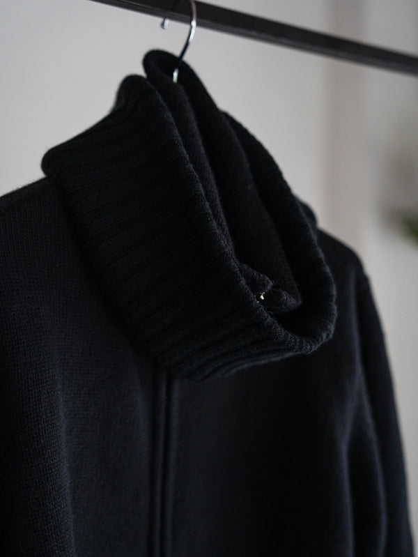 Cashmere Double Wrap Snood【black】
