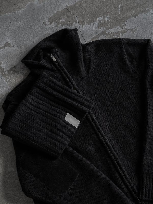 Cashmere Double Wrap Snood【black】