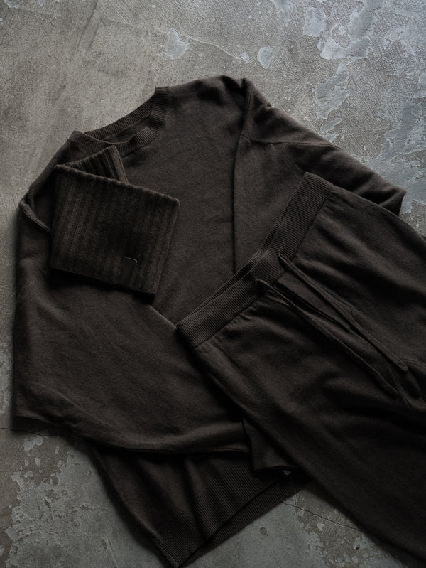 Cashmere Double Wrap Snood【taupe】