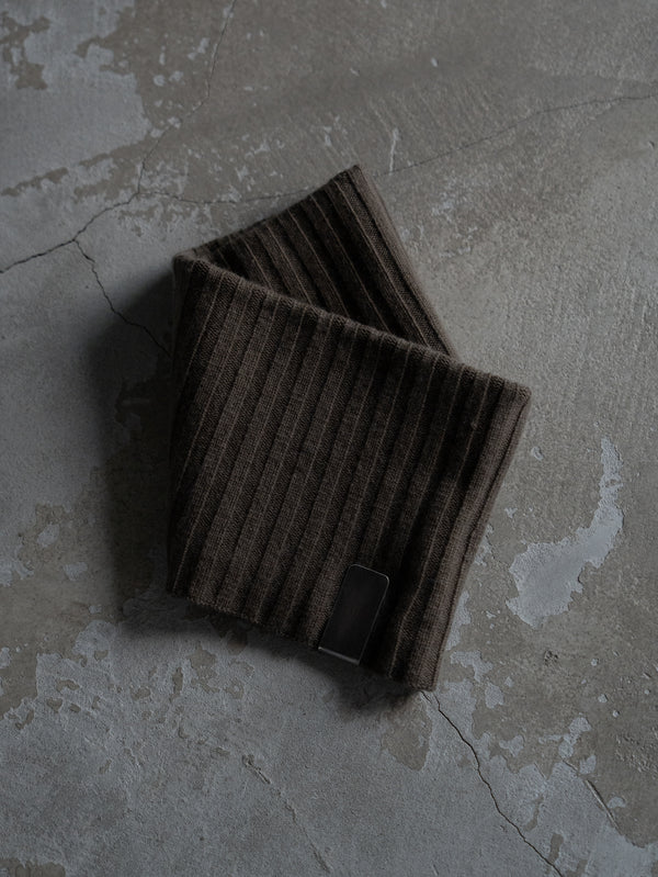 Cashmere Double Wrap Snood【taupe】