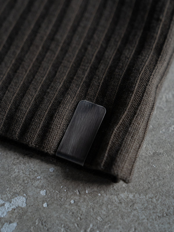 Cashmere Double Wrap Snood【taupe】